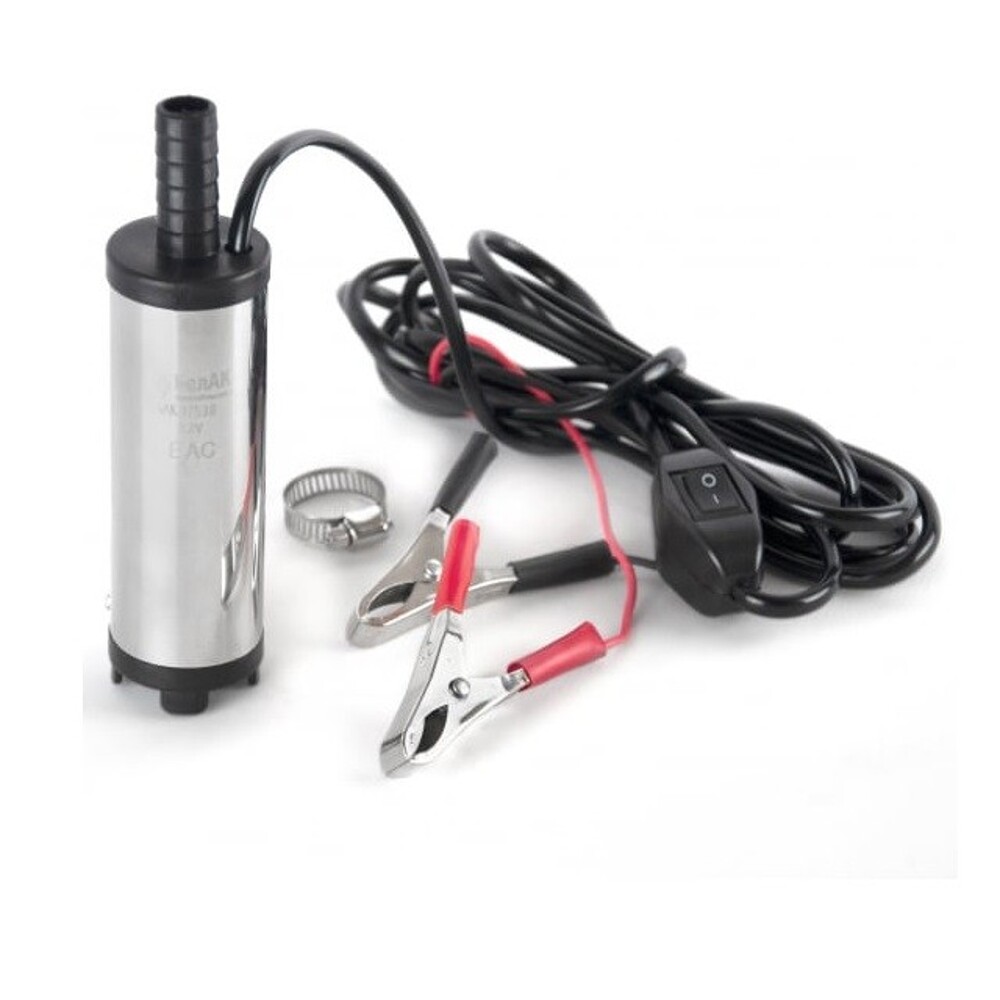 Насос для перекачки дизельного топлива 12v, D 38 мм, 20л/мин Насос для перекачки дизельного топлива 12v, D 38 мм, 20л/мин
