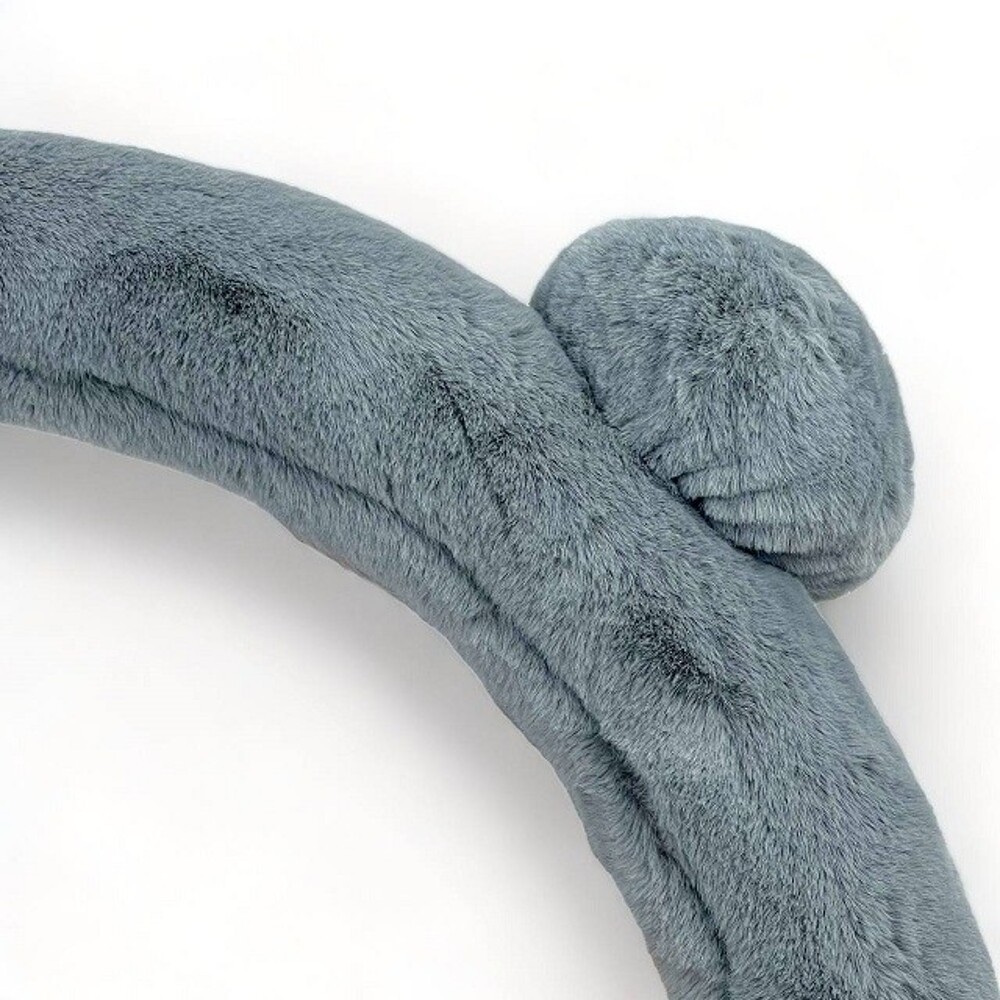 Оплетка Мех MISHKA Lux, цвет серый, размер M Оплетка Мех MISHKA Lux, цвет серый, размер M