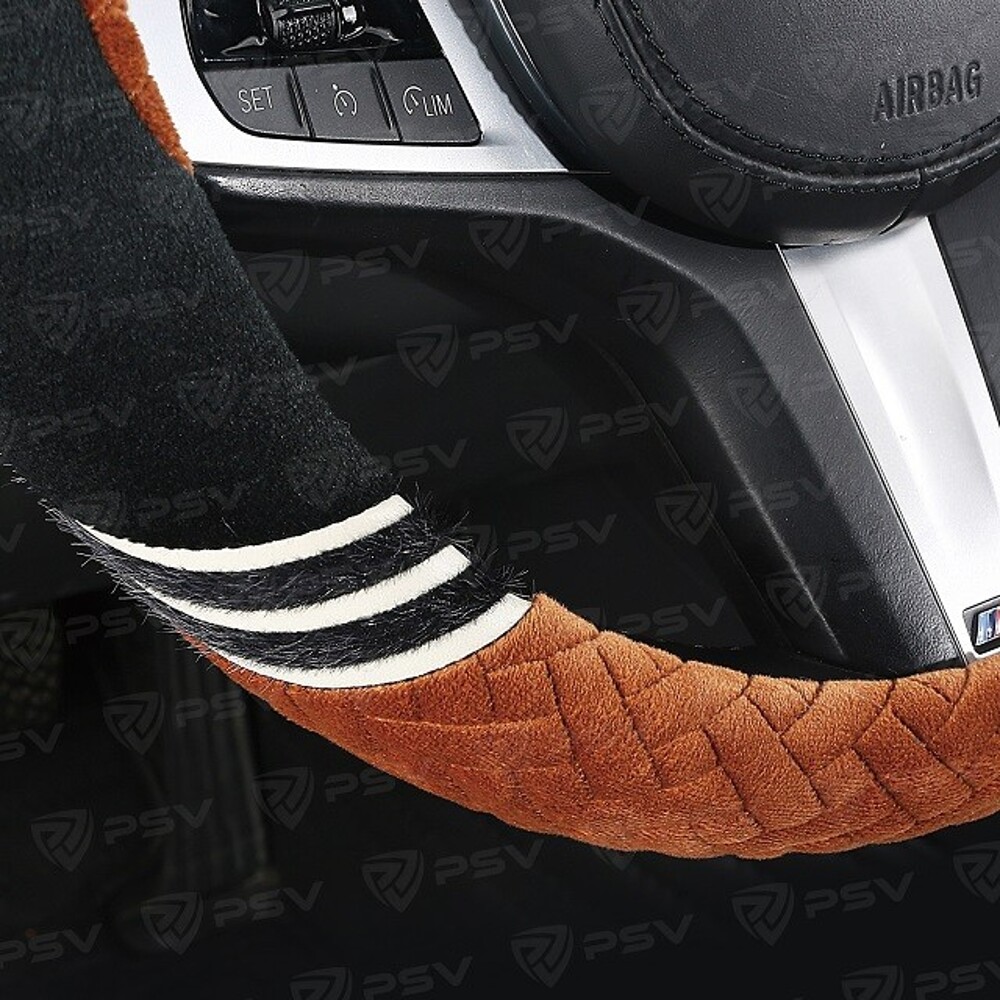 Оплетка KISA PLUS, Вельвет, цвет черно-коричневый, размер M Оплетка KISA PLUS, Вельвет, цвет черно-коричневый, размер M