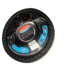 Оплетка эко-кожа KAYMANN Серая гладкая с рельефом (м)