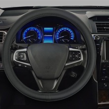 Оплетка из эко-кожи цвет чёрный (39-41см) (L)