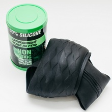 Оплетка силиконовая черная 36-40см