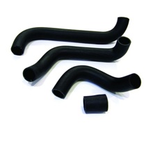 Комплект патрубков радиатора для газель-NEXT (из 2-х шт.) черная резина VPT