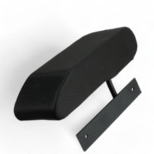 Подлокотник для газель откидной, левый, передний, цвет обивки черный, ткань