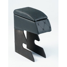 Бар - подлокотник для лада 2114,2109 кож.зам. цвет черный, строчка черная, ромб в коробке