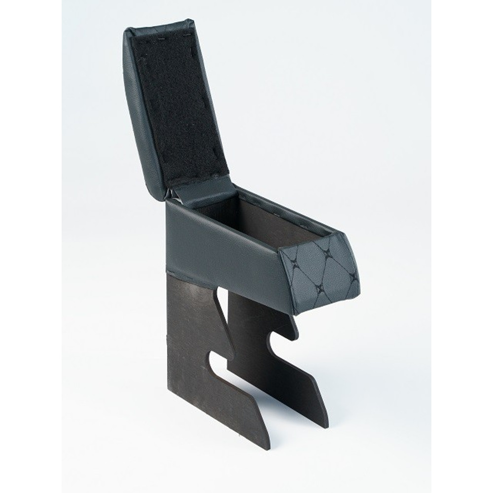 Бар - подлокотник для лада 2114,2109 кож.зам. цвет черный, строчка черная, ромб в коробке Бар - подлокотник для лада 2114,2109 кож.зам. цвет черный, строчка черная, ромб в коробке