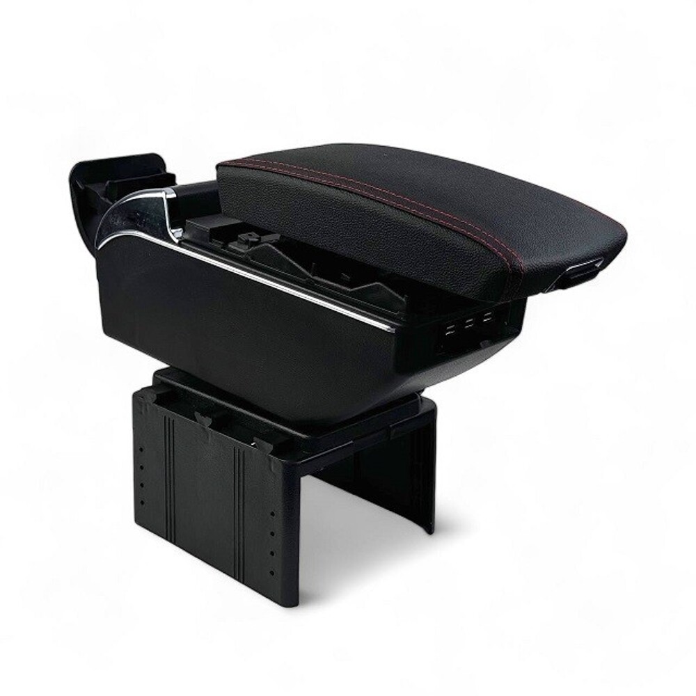 Бар подлокотник универсальный черный/Красная строчка Бар подлокотник универсальный черный/Красная строчка