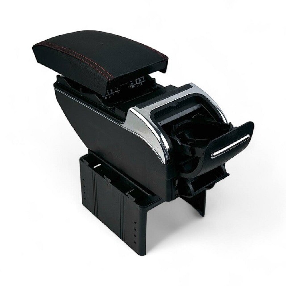 Бар подлокотник универсальный черный/Красная строчка Бар подлокотник универсальный черный/Красная строчка