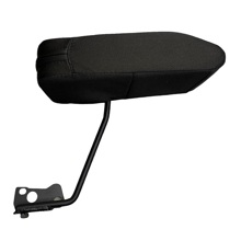 Подлокотник разборный, для ваз ваз 2190,1118-2,датсун Ми-До, Он-До, цвет обивки чёрный, ткань