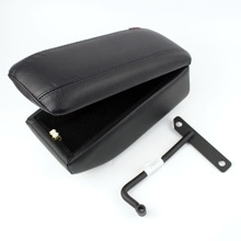 Бокс - подлокотник для газель водительский, кож.зам. черный, кож.зам.