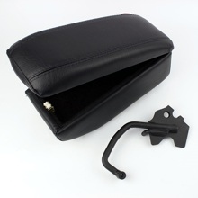 Бокс - подлокотник для HYNDAI ACCENT, кож.зам. черный