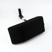 Подлокотник для ваз нива шевроле до 2014г., двойной, откидной, центральный, передний, цвет обивки, черная ткань