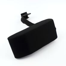 Подлокотник для ваз нива шевроле с 2014г., двойной, откидной, центральный, передний, цвет обивки, черная ткань