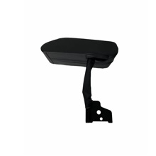 Подлокотник разборный, для ваз ваз 2110, цвет обивки чёрный, ткань