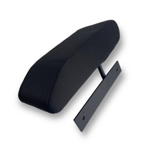 Подлокотник для газель откидной, центральный, передний, цвет обивки черный, ткань