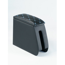 Бар - подлокотник для лада гранта 2190 FL, ваз 2101-07, кож.зам. цвет черный, строчка синяя, ромб в коробке