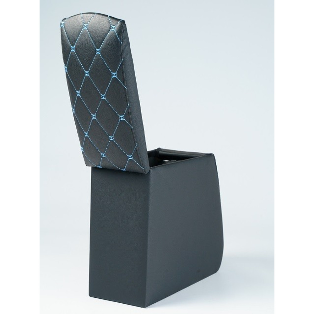 Бар - подлокотник для лада гранта 2190 FL, ваз 2101-07, кож.зам. цвет черный, строчка синяя, ромб в коробке Бар - подлокотник для лада гранта 2190 FL, ваз 2101-07, кож.зам. цвет черный, строчка синяя, ромб в коробке