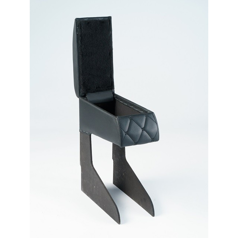 Бар - подлокотник для лада 2110/largus кож.зам. цвет черный, строчка черная, ромб в коробке Бар - подлокотник для лада 2110/largus кож.зам. цвет черный, строчка черная, ромб в коробке