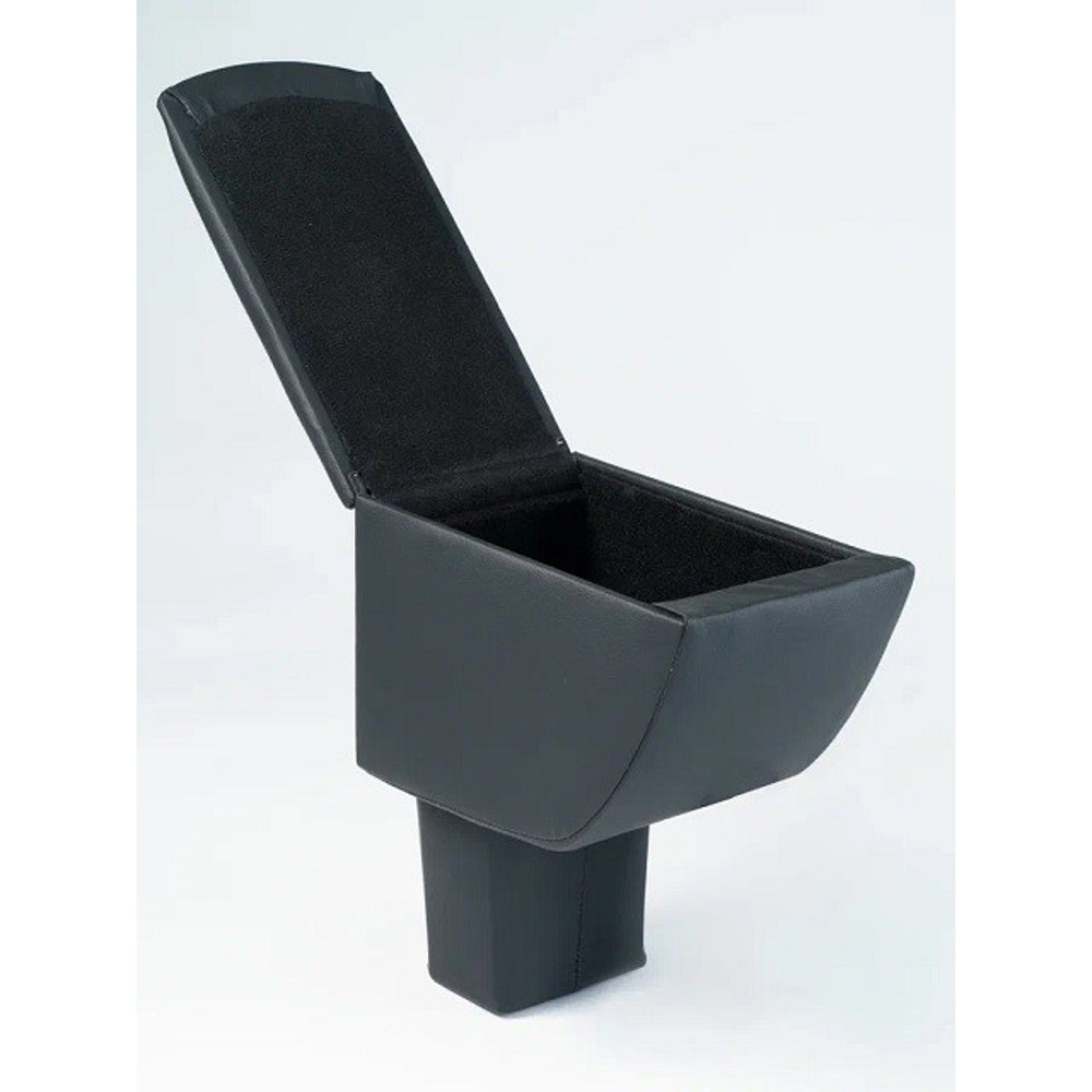 Бар - подлокотник для Hyundai Solaris 2011-2017, кож.зам. цвет черный, строчка черная Бар - подлокотник для Hyundai Solaris 2011-2017, кож.зам. цвет черный, строчка черная