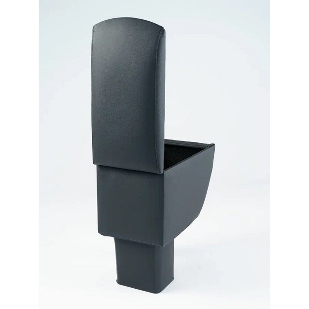 Бар - подлокотник для Hyundai Solaris 2011-2017, кож.зам. цвет черный, строчка черная Бар - подлокотник для Hyundai Solaris 2011-2017, кож.зам. цвет черный, строчка черная