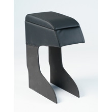 Бар - подлокотник для Hyundai Accent, кож.зам. цвет черный, строчка черная