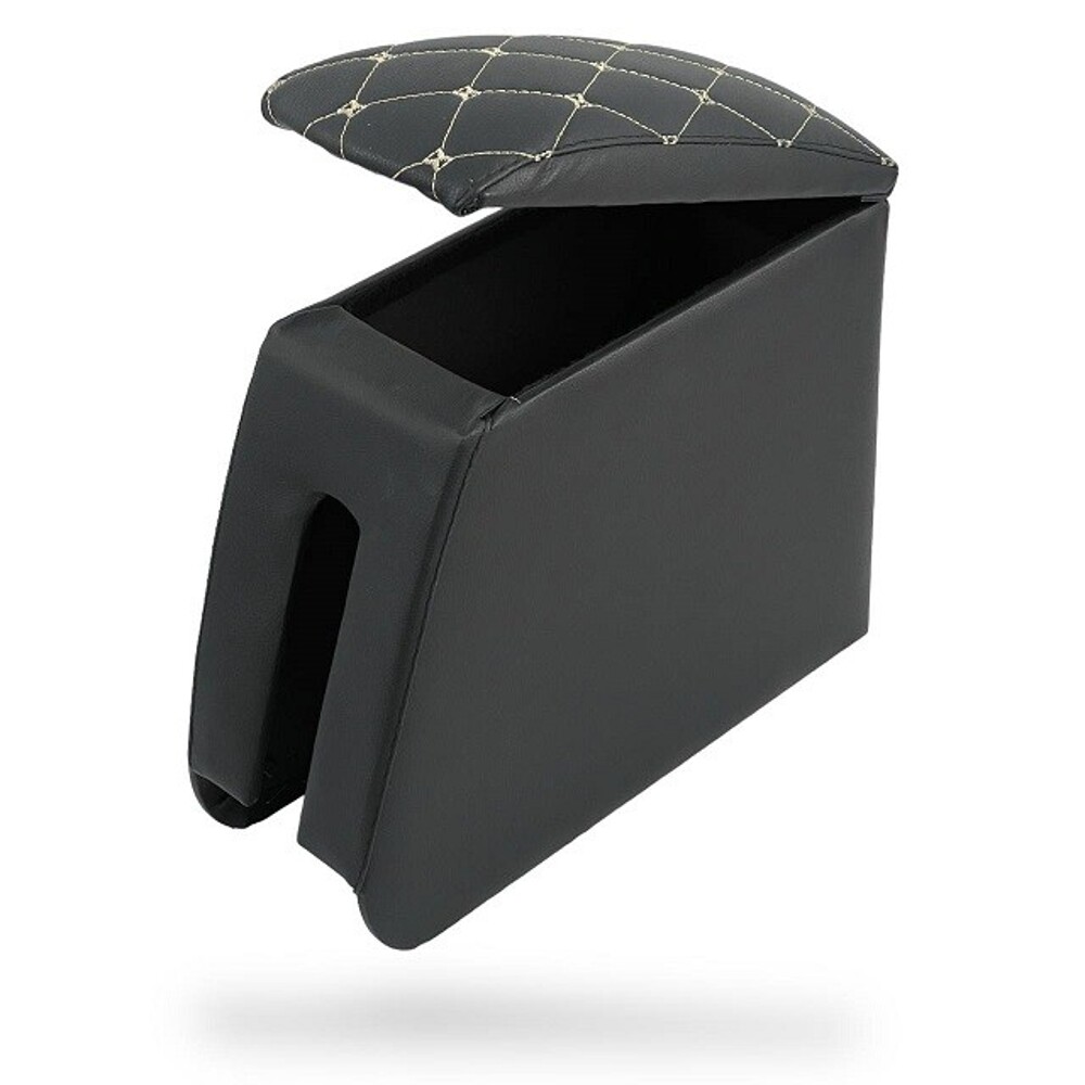 Бар - подлокотник для лада гранта 2190 FL, ваз 2101-07, кож.зам. цвет черный, строчка белая, ромб в коробке Бар - подлокотник для лада гранта 2190 FL, ваз 2101-07, кож.зам. цвет черный, строчка белая, ромб в коробке