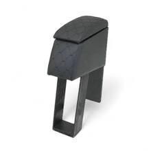 Подлокотник для газели 3302 бар экокожа стеганая, цвет черный, строчка черная, ромб черный