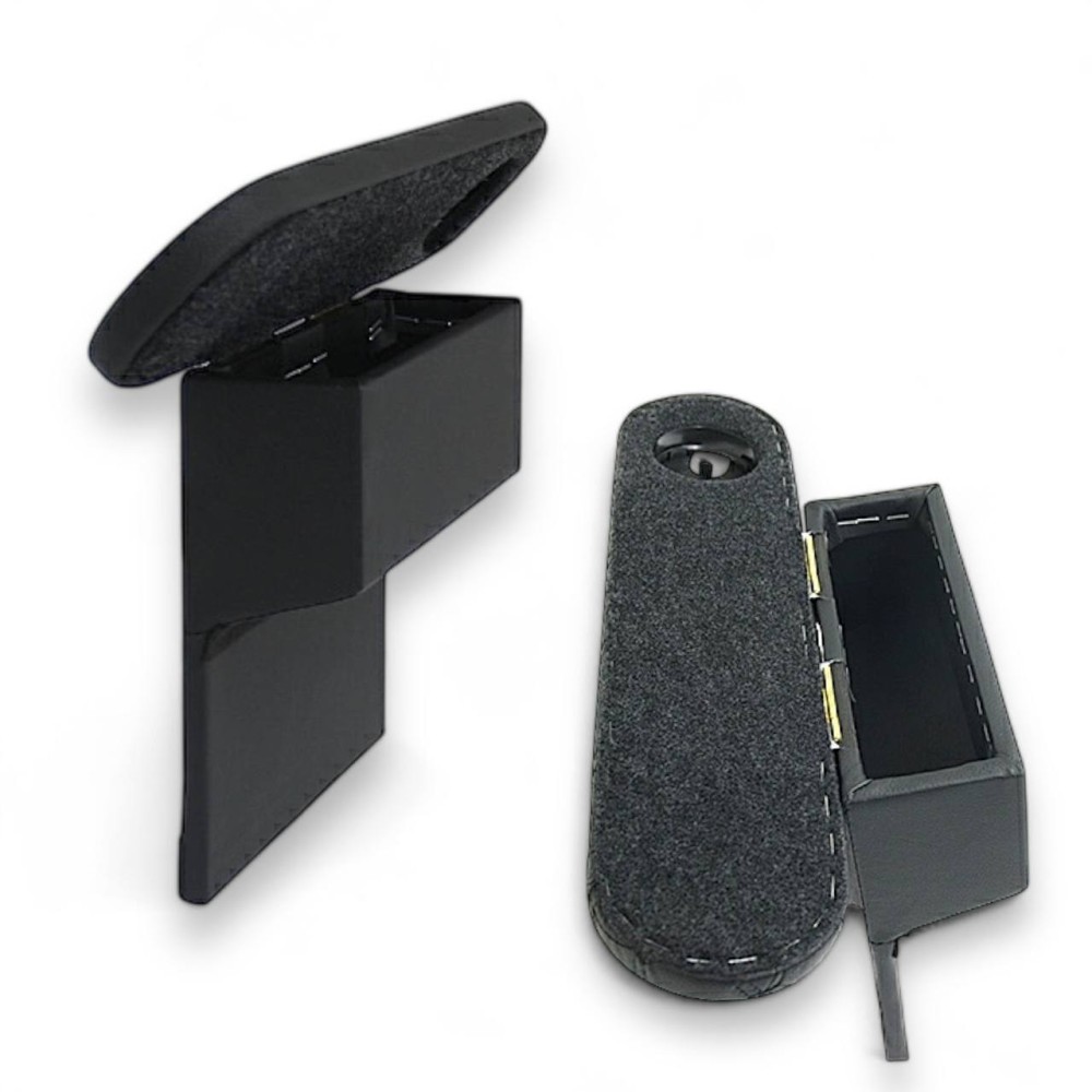 Подлокотник для газели 3302 на дверь с бардачком и подстаканником, цвет черный Подлокотник для газели 3302 на дверь с бардачком и подстаканником, цвет черный