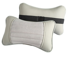 Подушка автомобильная под шею MONACO, цвет серый/серый/серый/серый