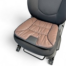 Подушка на сиденье MAXIMAL, цвет кофе, материал ЭкоКожа