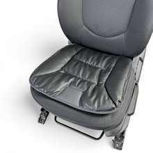 Подушка на сиденье MAXIMAL, цвет черный, материал ЭкоКожа