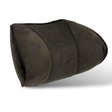 Подушка автомобильная суппорт с памятью MAXIMAL, цвет черный, материал нубук