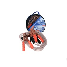 Провода пусковые 400 а - 2,5 м в сумке, c прозрачной изоляцией