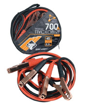 Провода пусковые 700 а - 2,5 м морозостойкие в сумке