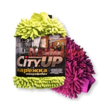 Салфетка-варежка из микрофибры Шиншилла