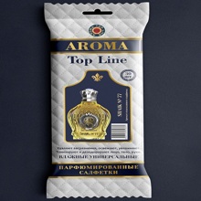 Салфетки влажные универсальные парфюмированные, по мотивам Shaik №77 в упаковке 30 шт