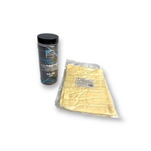 Салфетка 32*43 см из синтетической замши в тубусе