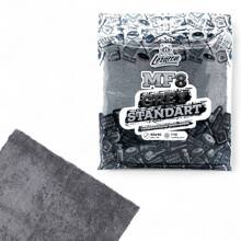 Салфетка 40*40 см из микрофибры MF8, 300гр/м2, цвет серый