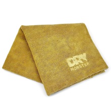 Полотенце 40*40 см микрофибра для сушки авто, цвет бежевый0