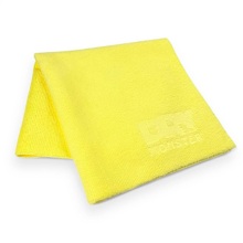 Полотенце 35*35 см структура фибра, цвет желтый