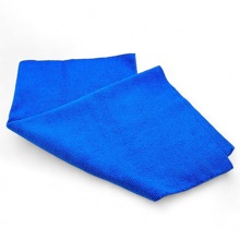 Полотенце 40*40 см микрофибра 450гр для сушки авто, цвет синий (mf-012)