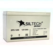 Акб siltech sps 1209 (12v9a) (глубокого разряда-тяговые)