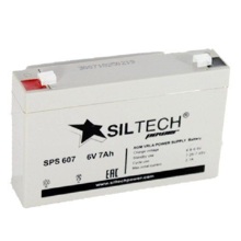 Акб siltech sps 607 (6v7a) (глубокого разряда-тяговые)