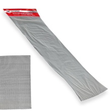 Сетка для защиты радиатора декоративная 1000*400 мм, Alu, черная, мелкая ячейка, 1 шт