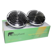 Сигнал звуковой Elephant DL-155A 12V хром 155мм