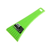 Скребок для льда 8 см, с ручкой 18 см, цвет зеленый