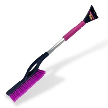 Скребок с щеткой CA-94 для удаления снега и льда с мягкой ручкой (73 см)