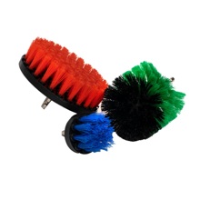 Комплект из 3х щеток для чистки с креплением для дрели