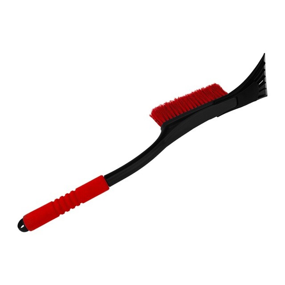 Скребок с щеткой для удаления снега и льда с мягкой ручкой (54 см)0-0291 Скребок с щеткой для удаления снега и льда с мягкой ручкой (54 см)0-0291