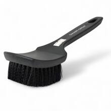 Щетка для чистки колес черная с черным ворсом